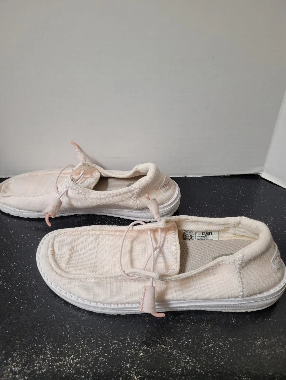 Hey Dude Wendy Star Pink Slip-On Loafers